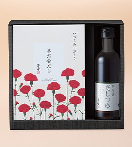母の日限定 贈答箱入 茅乃舎だし・茅乃舎だしつゆギフト