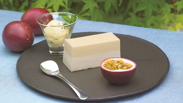 茶舎≪季節限定≫ パッションフルーツのレアチーズはじめます