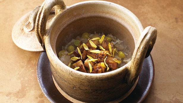 旬の味覚「博多地鶏と銀杏の炊込みごはん」のご案内