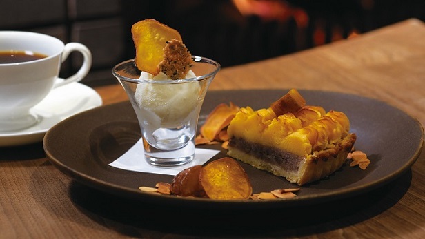 茶舎 ≪期間限定・新メニュー≫ 安納芋タルトはじめます